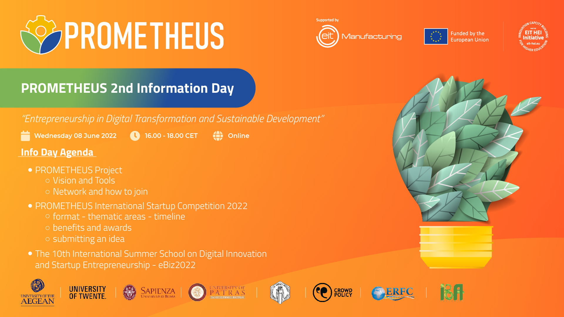 PROMETHEUS 2nd Information Day 08.06.2022