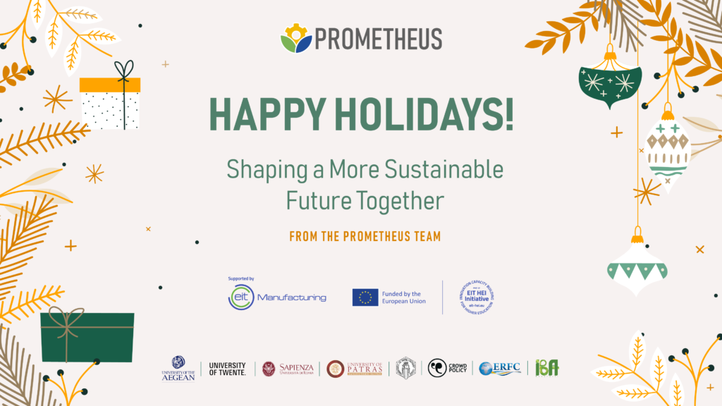 PROMETHEUS looking forward to a more sustainable future